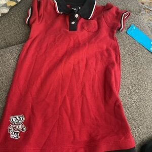 Red Polo Dress for Kids
